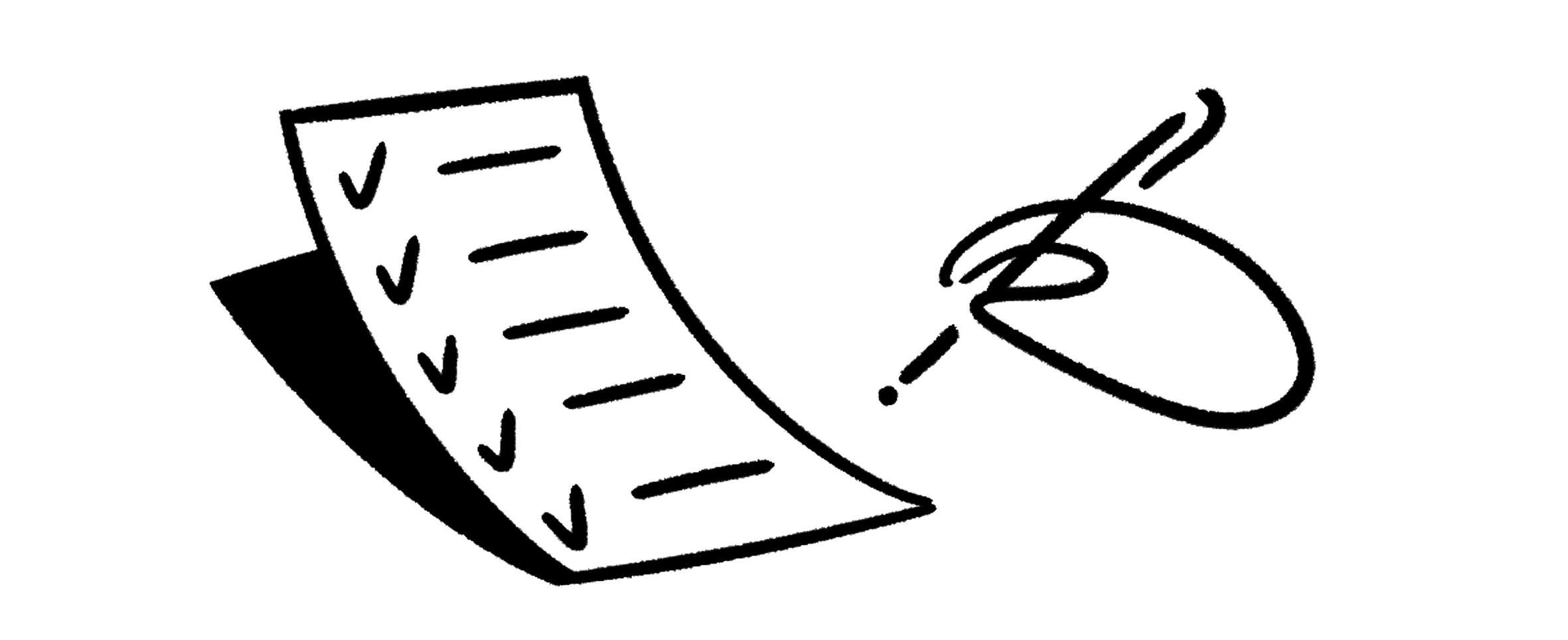 가입 양식을 작성하는 그림.