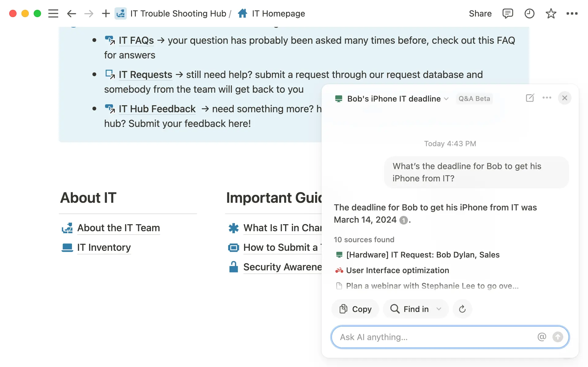 Amplía tu Wiki con seguimiento de proyectos