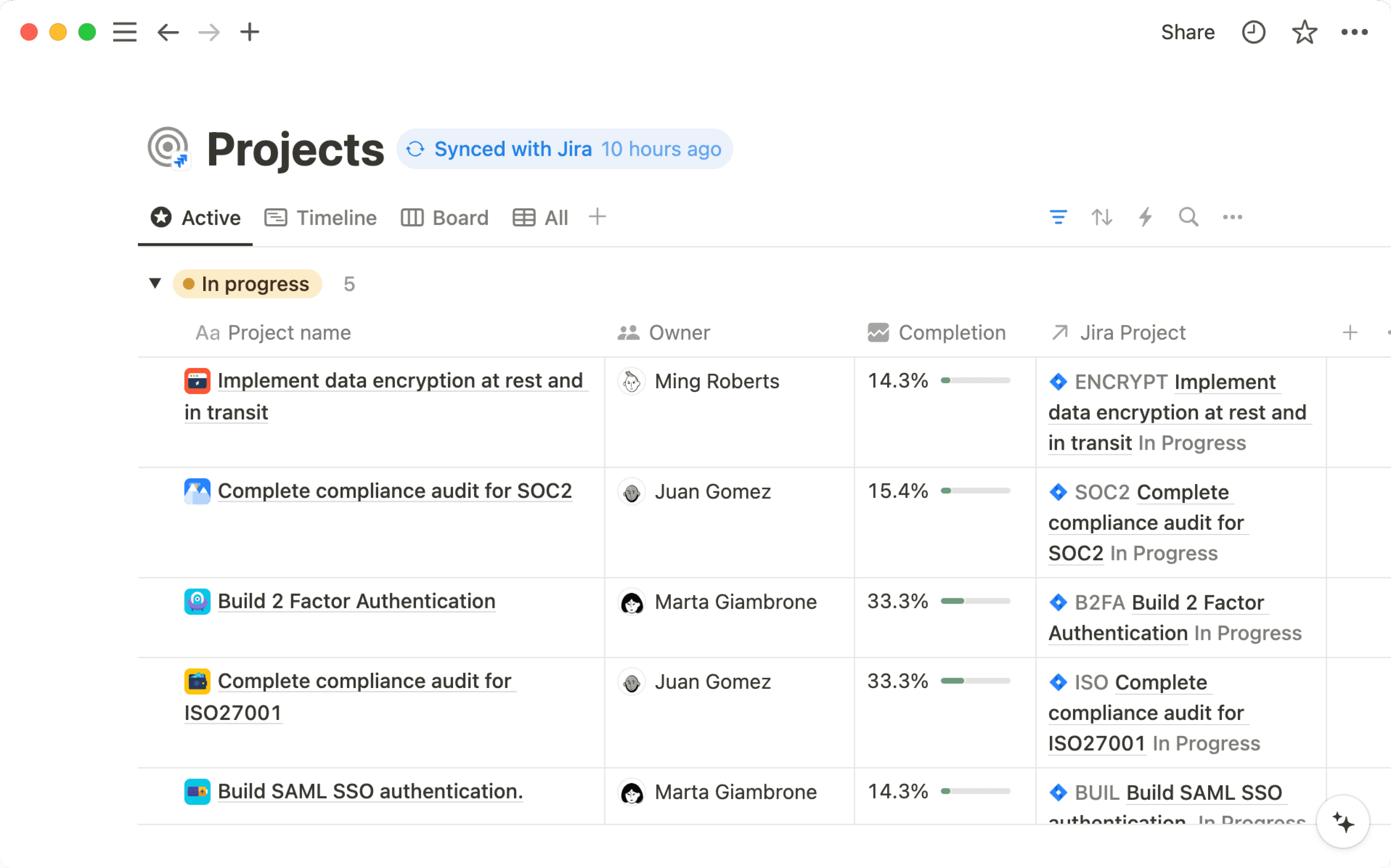 ca: banner de jira