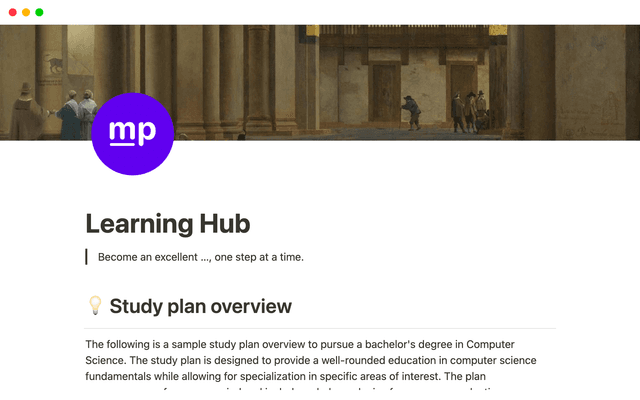 Learning Hub - Your Learning Companion