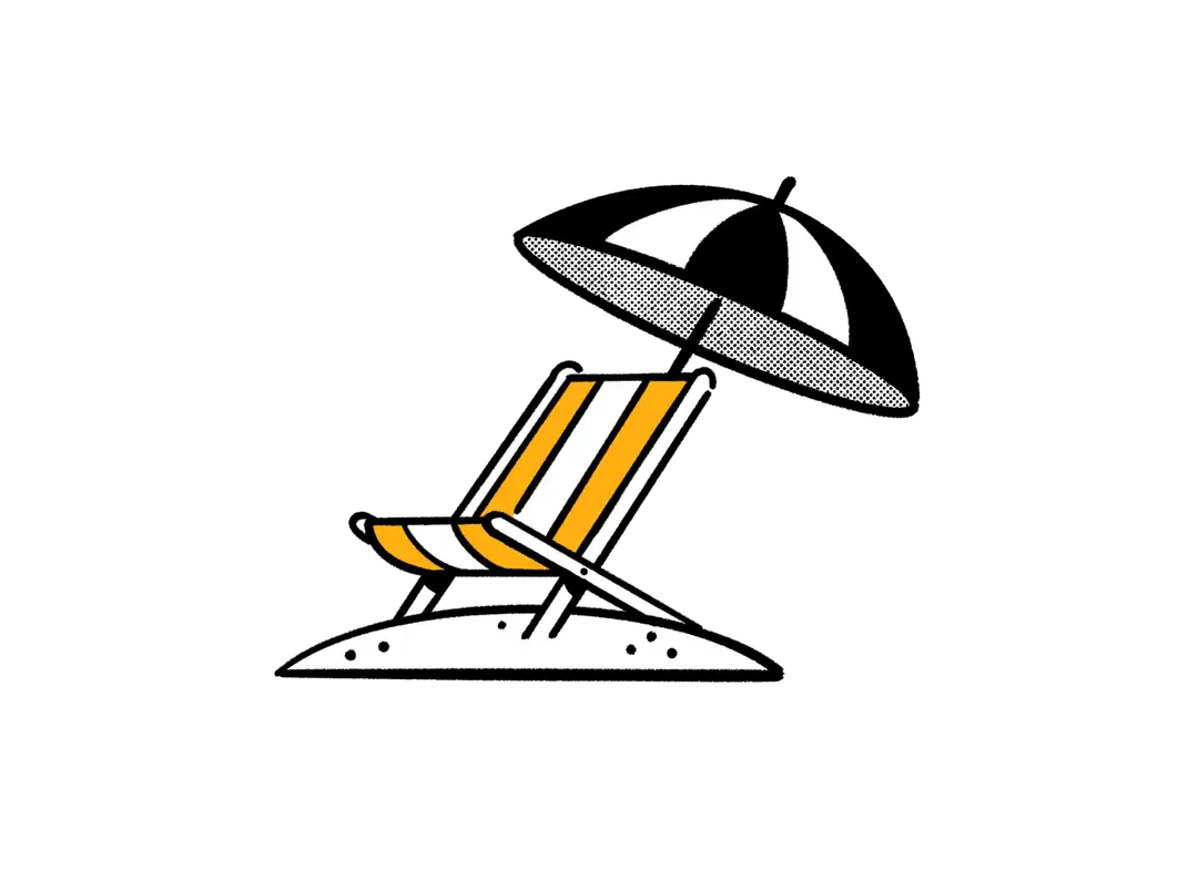 Template editorial illustration